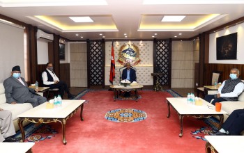 गठबन्धनका शीर्ष नेताहरुको अपिल : मतभेद पन्छाउँदै चुनावमा एकअर्कालाई सहयोग गरौँ